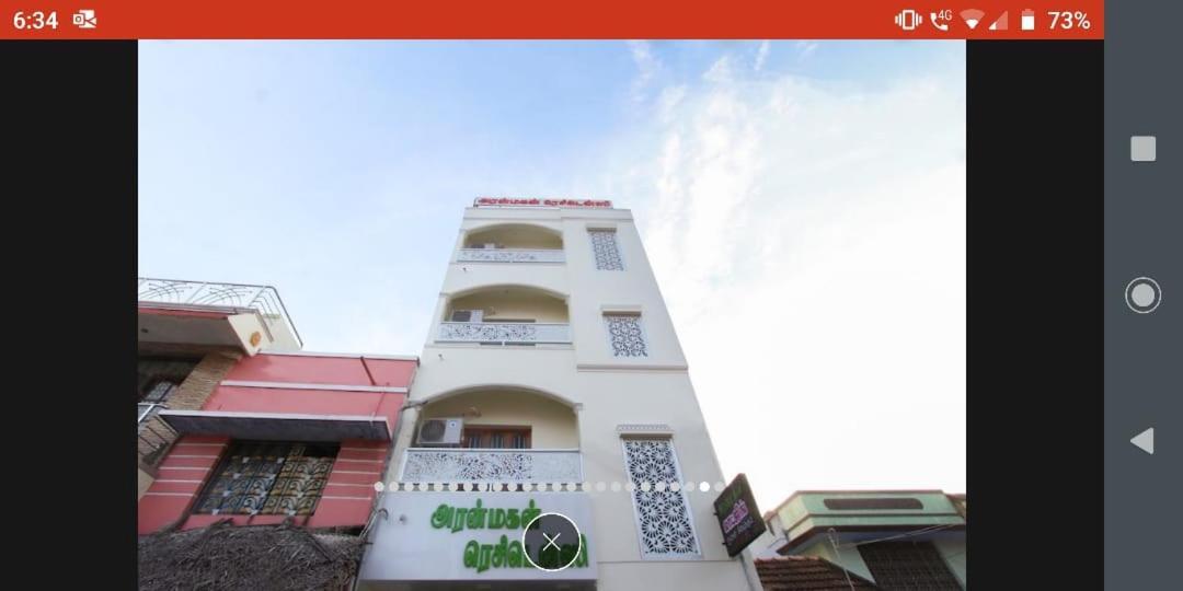 Aranmagan Residency Hotel Tiruchchendur Exterior photo